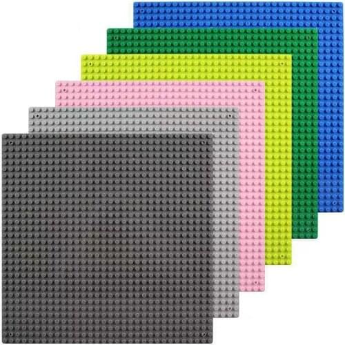 32*32 Dots Standard Bricks Base Plate Colorful Small Classic Size Baseplates DIY Building Blocks Construction Toys Kids Gift