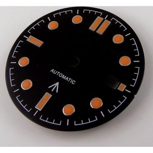 31mm Sterile watch dial parts fit for ETA2824 2836 Miyota 8215 821A NH35 Luminous wristwatch replacement