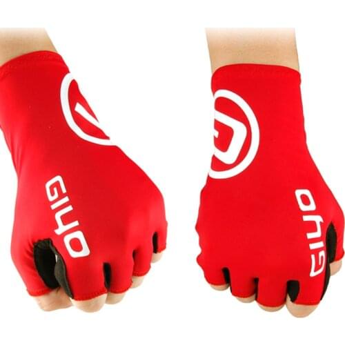 1 Pair GIYO Cycling Gloves Half Finger Breathable Anti-slip Shockproof Riding Mittens XR-Hot