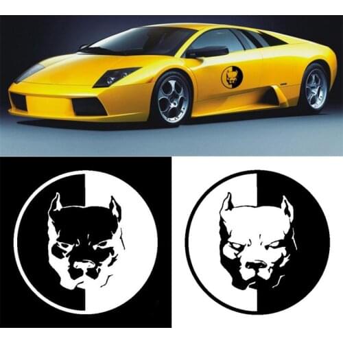 Waterproof Pitbull Dog Bulldog Car Sticker Decoration Decal Auto Styling Car Stickers Exterior Accessories