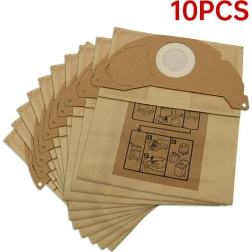10 Vacuum cleaner bags replacement for Karcher A2000 2003 2004 2014 2024 2054 2064 2074 S2500 WD2200 2210 2240 Free shipping
