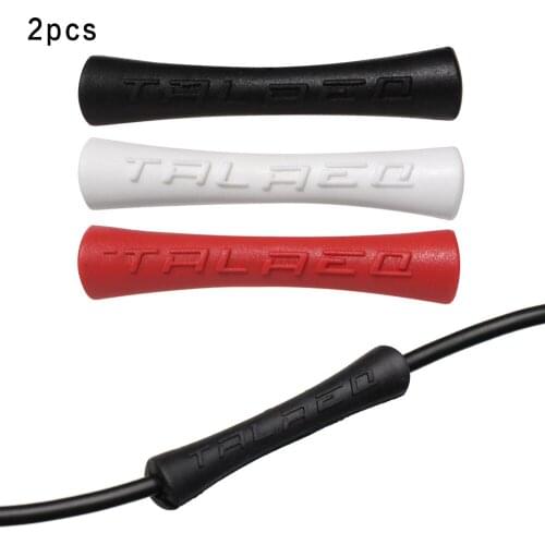 2PC Silicone Bike Brake Cables Protector Bicycle Sleeve For Pipe Line Brake Shift Ultralight Frame Bike Protective Cable Guides
