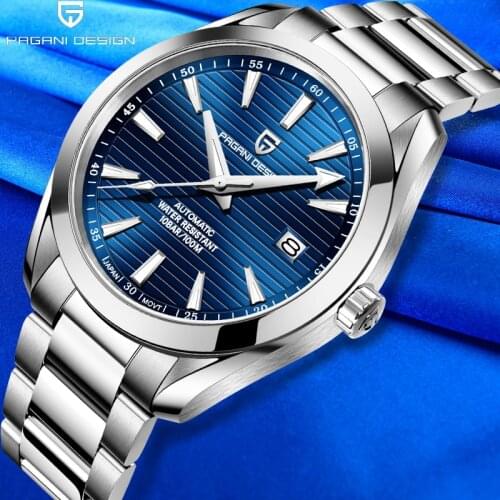 PAGANI Design Automatic Mechanical 2021 Mens Watch Top Brand Luxury Watch Mens Sapphire Glass Stainless Steel Waterproof Watch