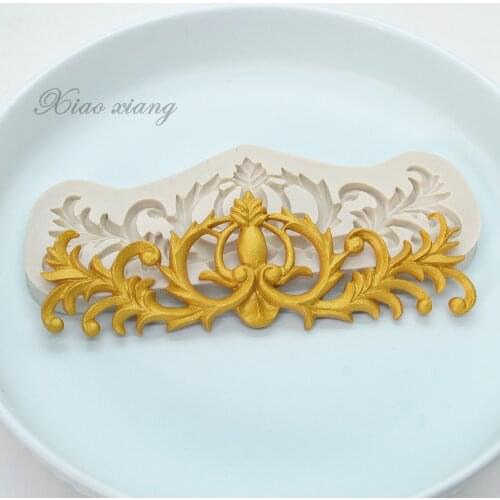 Flower Vine Lace Silicone Cake Molds Fondant Cake Decorating Tools Kitchen Baking Molds Candy Chocolate Gumpaste Moulds M791