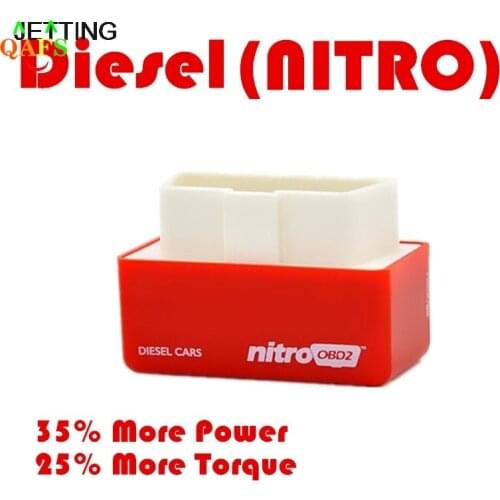 Ecoobd2 Diesel Economy Chip Tuning Box Plug Drive Increase Hidden Power Blue Eco OBD2 for Diesel Car Lower Fuel Emission