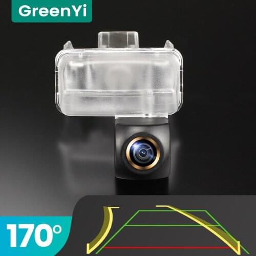 GreenYi Trajectory 170° AHD Car Rear View Camera for Toyota Corolla Levin YARiS L Vios Verso Camry Night Vision Reverse 4 pin