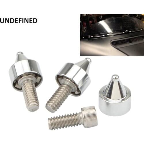 3pcs Motorcycle Windshield Bolt Trim Torx Screw Windscreen Bolts Kit For Harley Touring Electra Glide Street Tri Glide 1996-2013