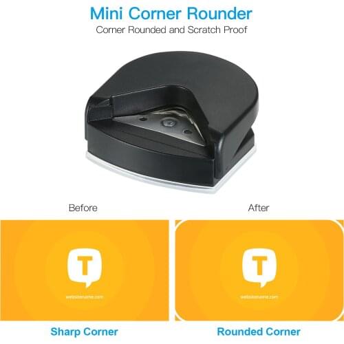Mini Corner Rounder Punch for Photo/Card/Paper,4mm Corner Cutter Rounder Paper Punch,Small Rounded Cutting Tools