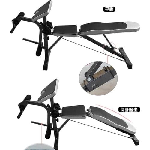 Multi-Position Comfortable Stable Bench Fitness Workout Bench Exercise Training Dumbbell Bench For Gym Home