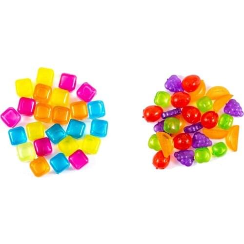 Reusable Ice Square for Drinks, Plastic Ice Cubes, Refreezable,Washable Dry Ice for Drinks Quick and Easy to Use