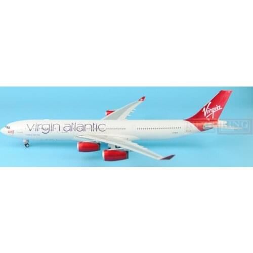 Eagle 100023 A340-300 1:200 G-VELD virgin the Atlantic Airlines commercial jetliners plane model hobby