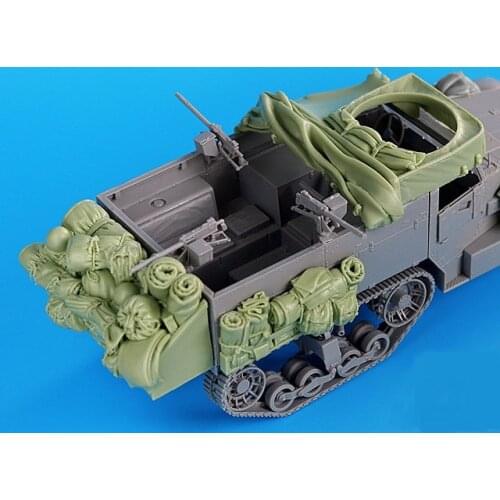 World War II American M2A1 resin modification 1:35