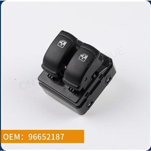 It is suitable for Chevrolet Lefeng car window regulator single two-open switch power window switch 96652187
