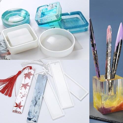 Bookmark Stencil Shape Silicone Mold For Jewelry Making Resin Mold Casting Mould DIY
