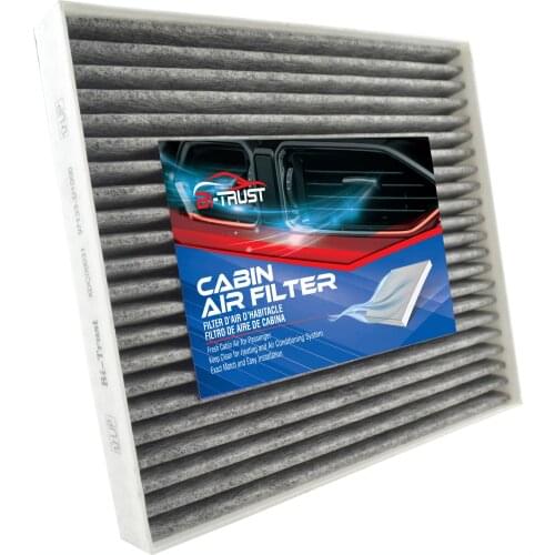 Bi-Trust Cabin Air Filter Carbon Replacement for Hyundai Kona Tucson Veloster Venue Kia Soul Sportage CF12160,97133-1R000
