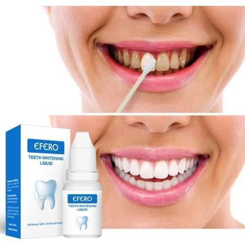 Efero Teeth Whitening Essence Powder Clean Oral Hygiene Whiten Teeth Remove Plaque Stains Fresh Breath Oral Hygiene Dental Tools