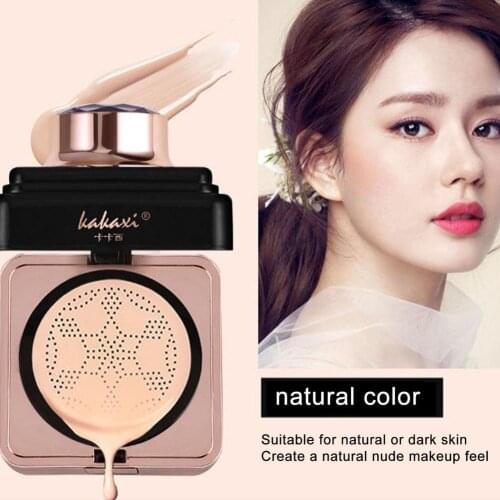 Air Cushion CC Cream Mushroom Head Moisturizing Concealer Makeup Base Primer Liquid Foundation Waterproof Beauty BB Cream