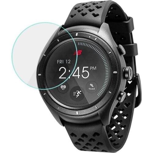 Tempered Glass Protective Film Ultra Clear Guard For New Balance RunIQ Sport Watch Smartwatch Toughened Screen Protector Cover