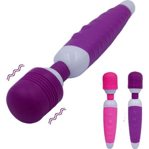 Sex Magic Wand Clit Vibrator for Woman Sex Products USB Rechargeable 12 Speed Vibration Clitoris Stimulator AV Vibrator Sex Toys