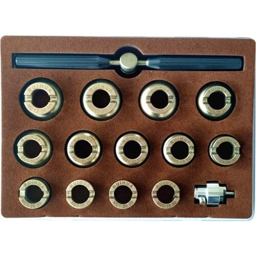 13Pcs Tool Watch Back Case Opener 18.5mm-36.5mm Size Types Professional Watch Repair Tools Set for Rolex
