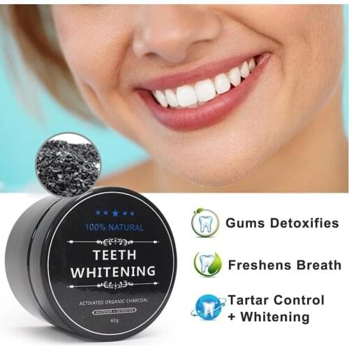 30g Teeth Whitening Oral Care Charcoal Powder Scaling Oral Hygiene Cleaning Natural Activated Charcoal Teeth Whitener Powder
