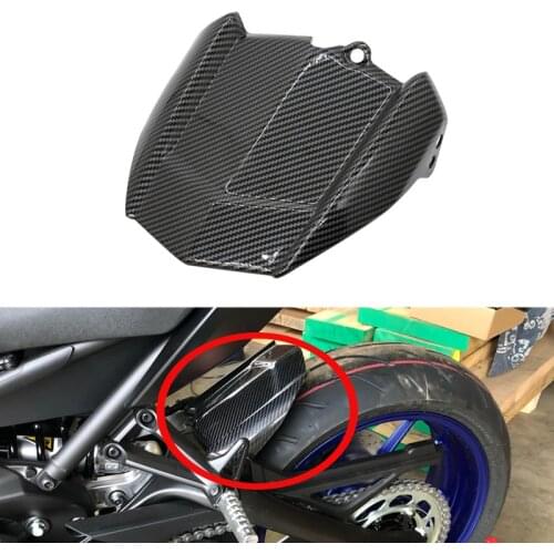 Motorcycle Carbon Fiber Fender MudGuard For Yamaha MT09 FZ09 MT FJ 09 Tracer XSR 900 Cover Protector Splash Mud Guards Fairings