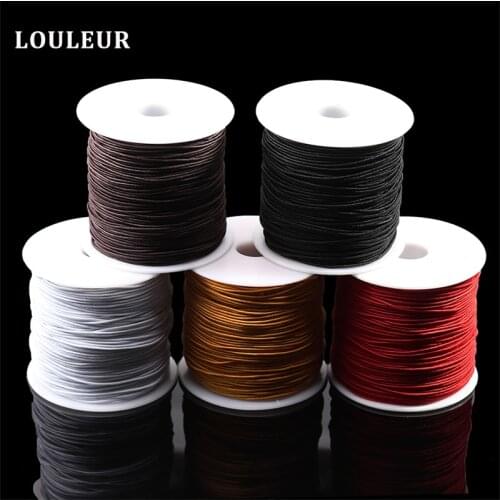 7M Color 1mm Elastic Cord DIY Beading Stretch Cords Jewelry Making Supply Wire String jeweleri thread String Thread Wholesale