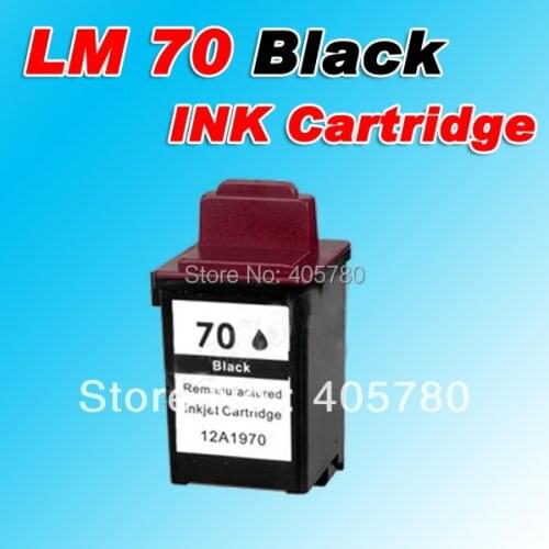 LM 70 (12A1970) black INK cartridge compatible for Lexmark 70 LM 70 3200/5000/5700/5770/7000/7200/7200V Z11/Z31