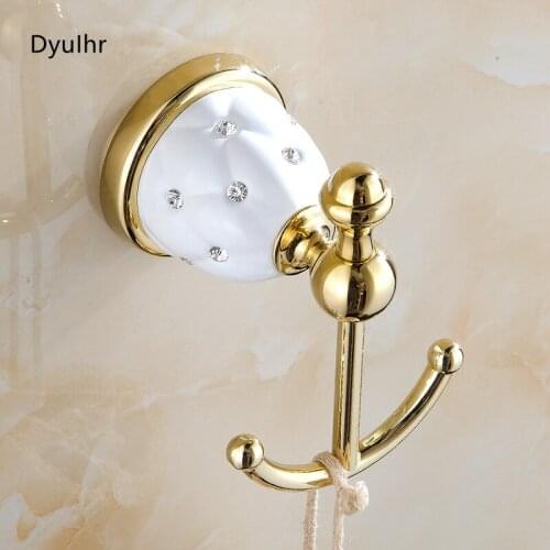 Classic Contemporary Bathroom Towel Ring European Brass Towel Rack Electroplated Mounting Products Accessories Products DyuIhr