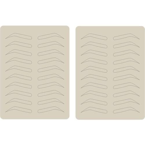 Microblading Tattoo Eyebrow Practice Skin Eyebrow Cosmetic No ink required Permanent Makeup Eyebrow Training Skin Tattoo Supply