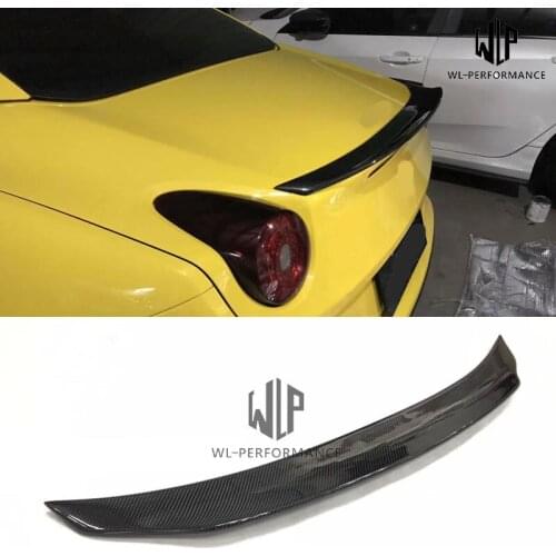 California New Style High Quality Carbon Fiber Car body kit Rear Trunk Spoiler Lip Wing For Ferrari California Car Styling 15-17