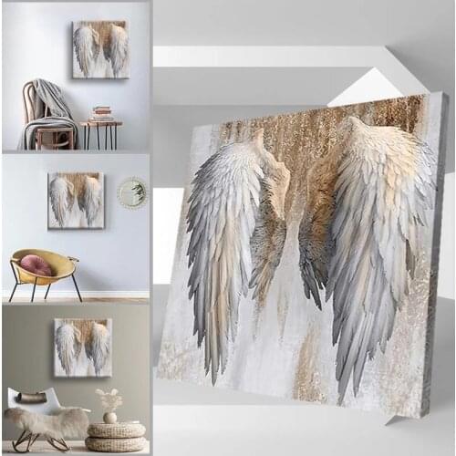 Angel Wings Painting Poster Decorative Picture Modern Wall Art Paintings Canvas Home Decor Painting Living Room Poster Painting