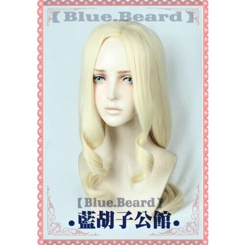 My Hero Academia Yu Takeyama Yuu 80cm Long Pale White Blonde Heat Resistant Hair Cosplay Costume Wig + Free Wig Cap