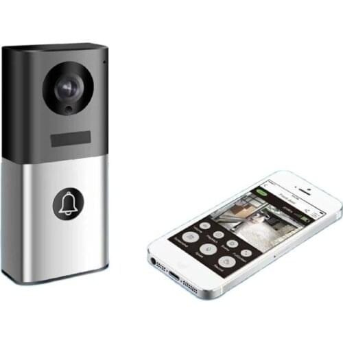 Kinjoin 1080P HD smart video doorbell/ WiFi doorbell with MicroSD fully Duplex Intercom,motion sensor and take photos