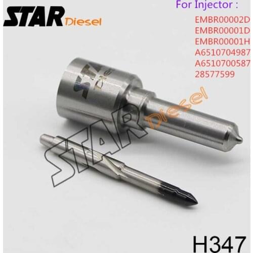 STAR diesel H347 Euro 5 Common Rail Fuel Injector Nozzle For EMBR00002D EMBR00001D EMBR00001H 28577599 A6510704987 A6510700587