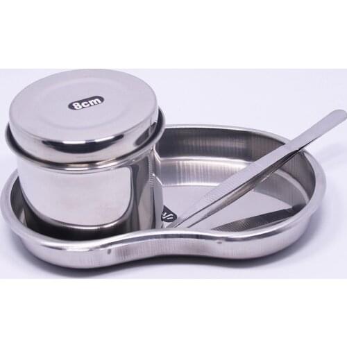 Large/medium/small Stainless Steel Tattoo Accessories Tray Micro-Blade Storage Tools, Tattoo Accessories For Sterilization 1Pcs