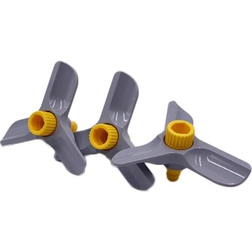 10pcs/lot Kennie Building block Parts Propeller W/3 Blades/Snap 8 Mm compatible with big BRICK NO.15211