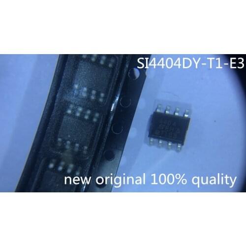 10PCS SI4404DY-T1-E3 SI4404DY SI4404 4404 SOP-8 SOP8 new original 100% quality