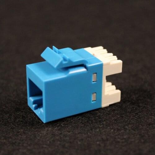 100pcs High quality Network Rj45 Cat6 Keystone Jack CAT6 information network cable module tested