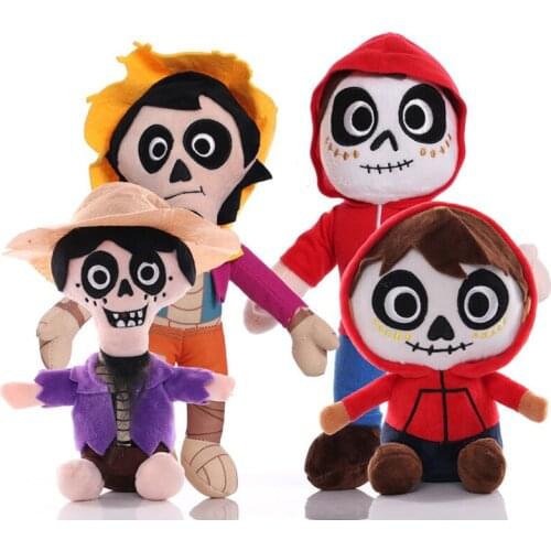 20/30 Cm Disney Coco Plush Toy Cartoon Anime Figure COCO Dolls Stuffed Toys Home Decoration Kids Birthday Gifts
