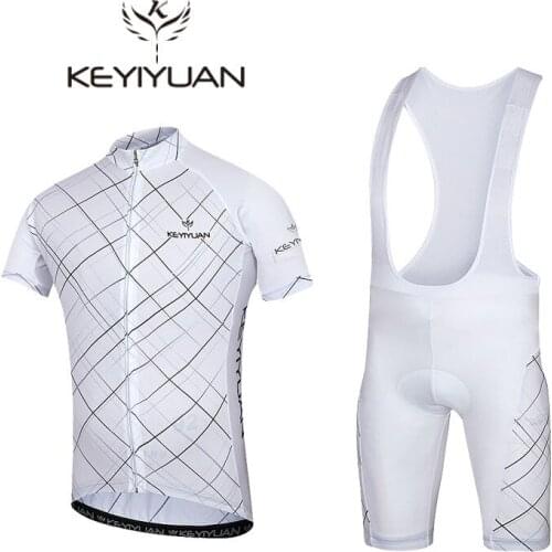 2018 keyiyuan Team Breathable Cycling Cloth/Quick-Dry Racing Bike Jerseys Ropa Ciclismo/Bicycle Sportswear+Gel Pad