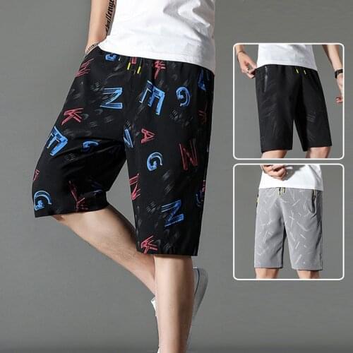 2021 Summer Casual Half Shorts Fashion Quick Dry Big Mens Beach Pants Oversize Shorts For Men