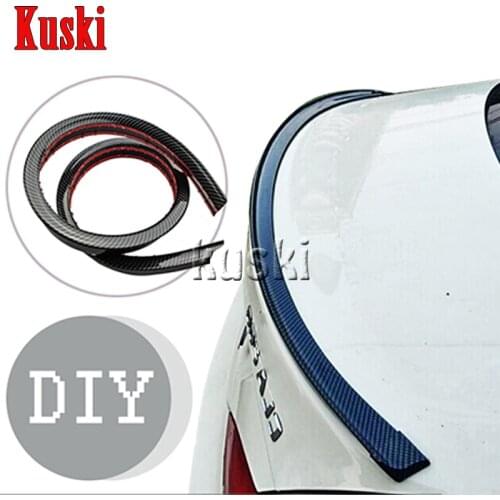 Car Carbon Fiber Rear Spoiler Wing for Toyota Corolla Avensis RAV4 Yaris Auris Hilux Prius verso For Saab 9-3 9-5 93 Accessories