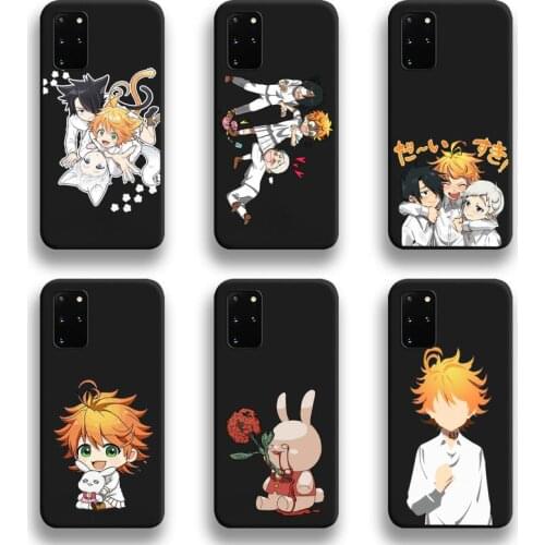 Anime The Promised Neverland Phone Case For Samsung Galaxy S21 Plus Ultra S20 FE M11 S8 S9 plus S10 5G lite 2020