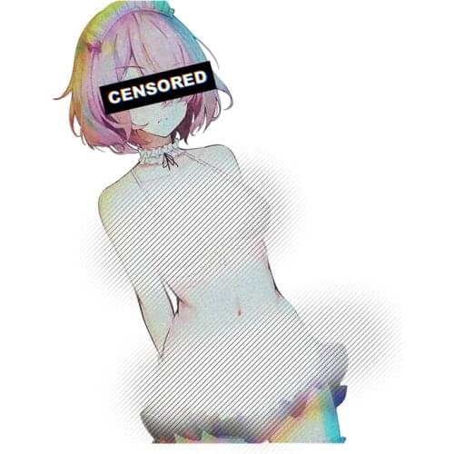 EARLFAMILY 13cm x 10.7cm Anime The King of Fighters Sexy Girl Car Sticker Sakazaki Yuri Cartoon Beauty Car Styling Waterproof