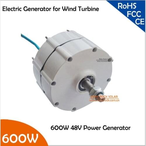 600r/m 600W 48V Permanent Magnet Generator AC Alternator for Vertical or Horizontal Wind Turbine 600W Wind Generator