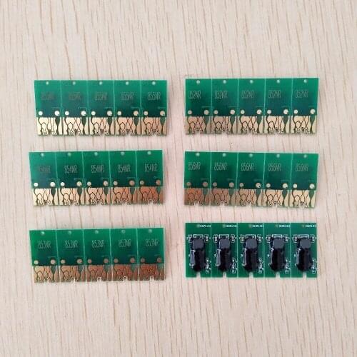 INK WAY INKWAY 5 SETS T0851N-T0856N T0851-T0856 Compatible auto reset chip ARC for T60 1390