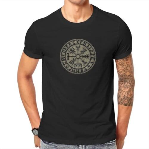 Men Vegvisir viking compass Norse symbol protection nord Anime Odin Nordic Casual Graphic Classic Hot Sale T-shirts
