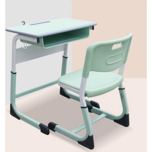 Childrens study table set adjustable desk home classroom school counseling class single desk furniture factory direct