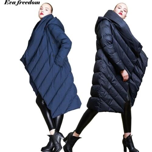 2018 new Winter jacket women down jackets Womens thickening coat brand womens outerwear clothing parka down jacket long boom